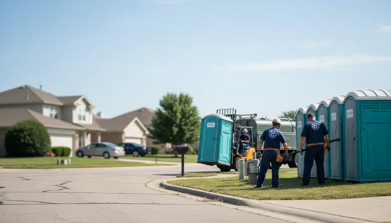 Porta Potty Rental in Anderson, SC near me